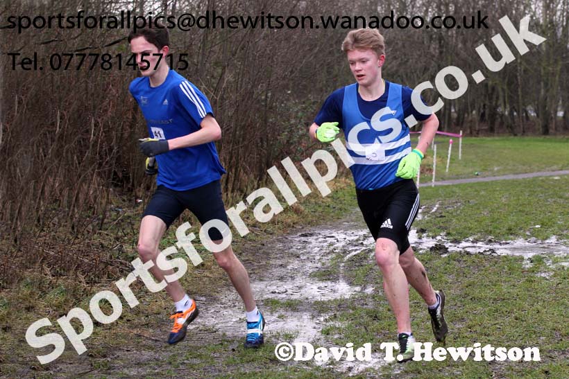 Northumberland Schools Cross Country, Temple Park, South Shields. Photo: David T. Hewitson/Sports for All Pics